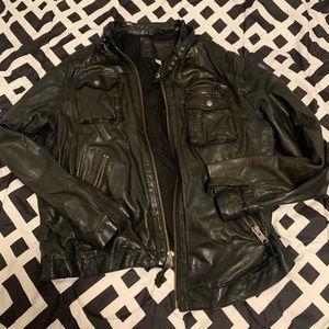 True religion leather vintage